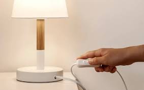 Pressing a switch shows a clear on and off interaction.
